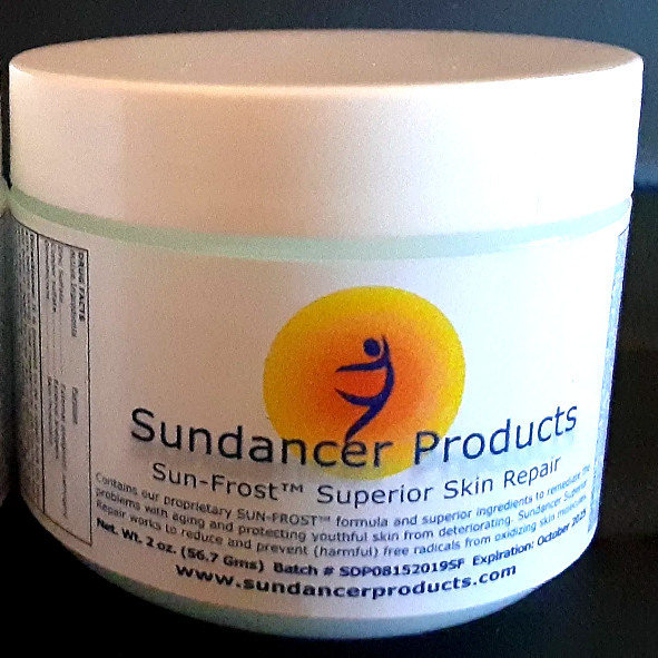 2 oz jar of Superior Skin Repair - SSR - Sundancer Products